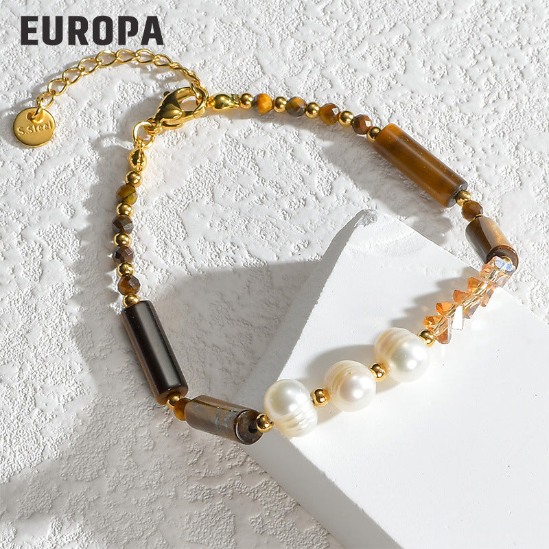 Wholesale Hand Beaded Pearl Bracelet